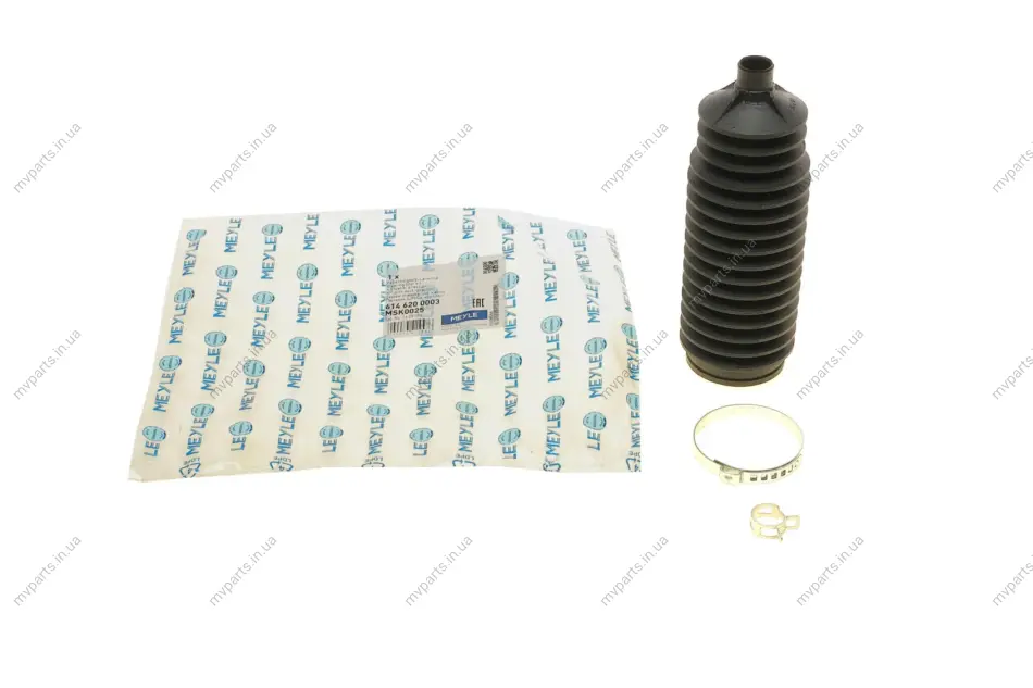 Пильник рейки рульової Opel Vectra B 95-03 614 620 0003 MEYLE 614-620-0003 (фото 1)