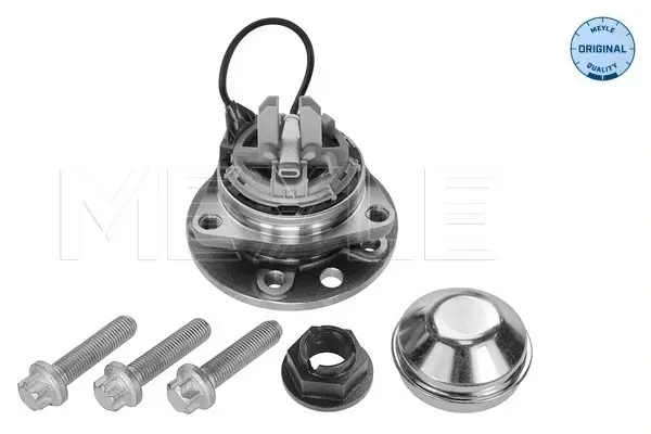 Підшипник маточини (передньої)(5 болтів) Opel Astra H/Zafira B 05- 614 652 0014 MEYLE 614-652-0014 (фото 1)