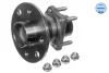Підшипник маточини (задньої) Daewoo Espero/Lanos/Opel Astra F/G/Combo/Vectra A/B 1.2-2.0D 88- 614 752 0004 MEYLE 614-752-0004 (фото 1)