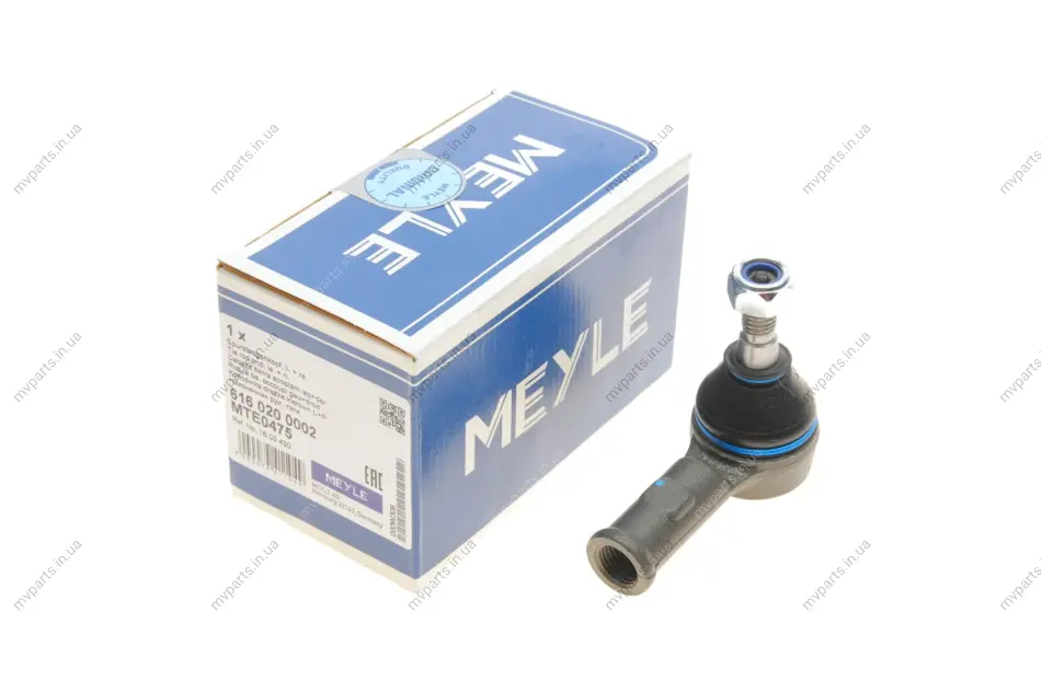 Наконечник тяги рульової Opel Meriva A 1.3-1.8 03-10 616 020 0002 MEYLE 616-020-0002 (фото 1)