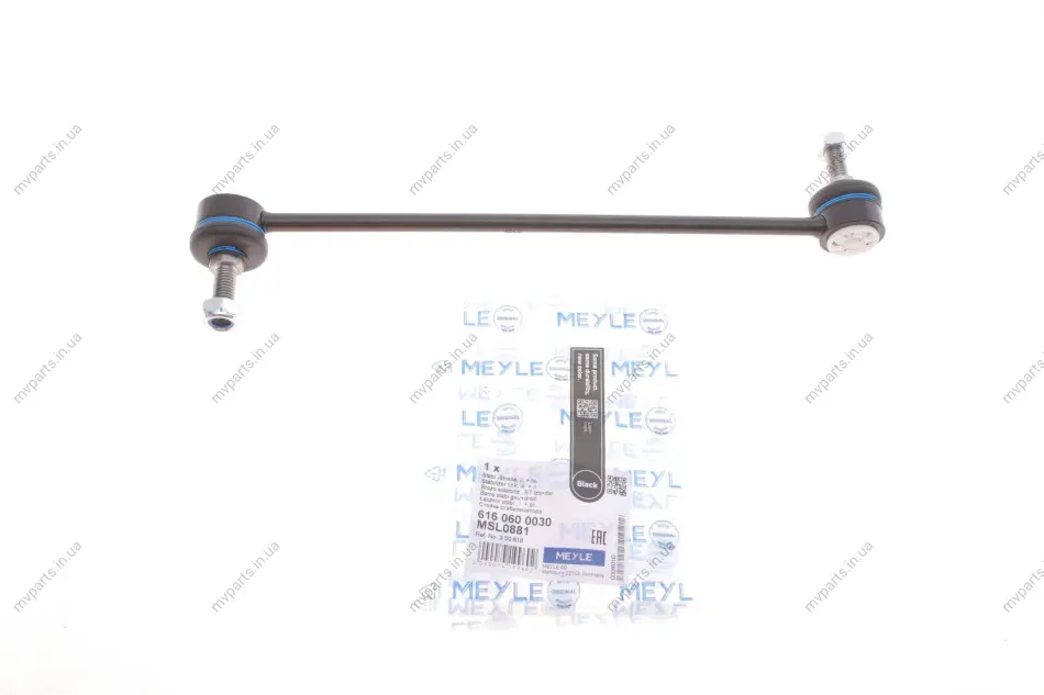 Тяга стабілізатора (переднього) Fiat Punto/Opel Corsa D 1.0-2.0 06- 616 060 0030 MEYLE 616-060-0030 (фото 1)