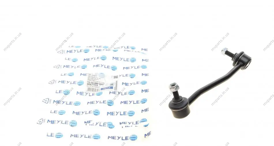 Тяга стабілізатора (переднього) (L) Tesla Model S 12- (L=202mm) 70-16 060 0007 MEYLE 70-16-060-0007 (фото 1)