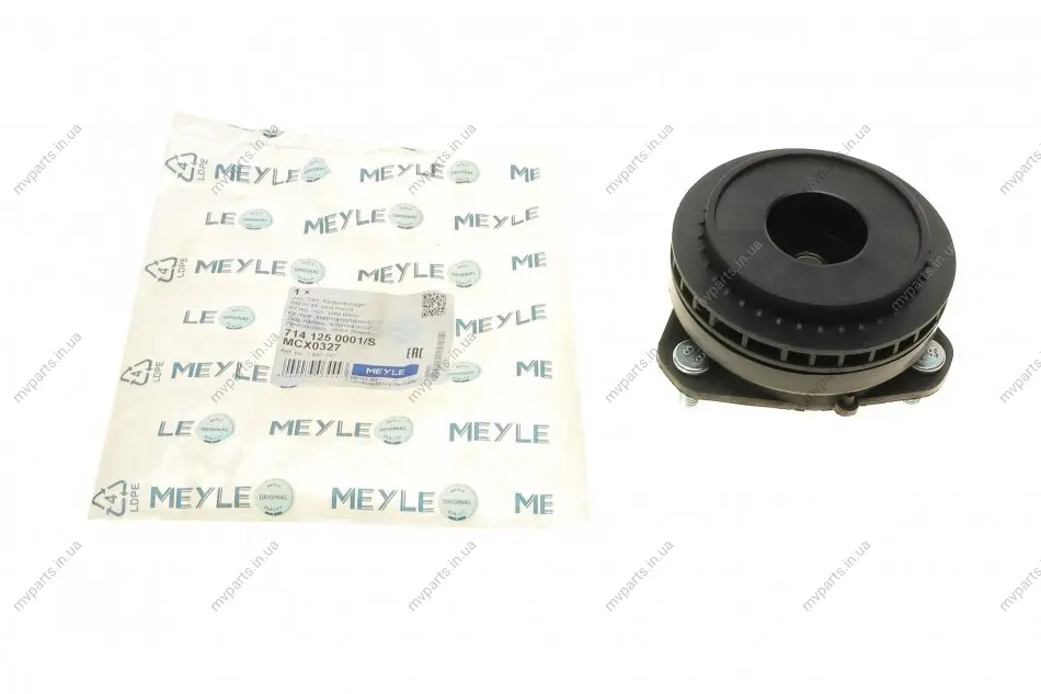 Подушка амортизатора (переднього) + підшипник Ford Fiesta V/Fusion/Mazda 2 1.2-1.6 01- 714 125 0001/S MEYLE 714-125-0001-S (фото 1)