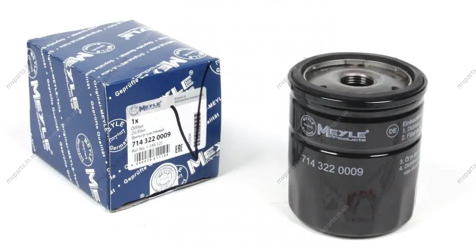 Фільтр масляний Ford Focus/ C-Max/ Galaxy 1.8 TDCI 04-12 714 322 0009 MEYLE 714-322-0009 (фото 1)