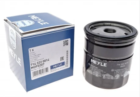 Фільтр масляний Ford Maverick/Transit/Ford USA Mustang/Mazda 3/5/6/MX-5 III/Saab 1.8-4.9 72- 714 322 0014 MEYLE 714-322-0014