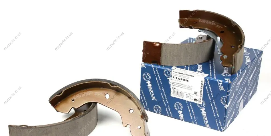 Колодки гальмівні (задні) Ford Transit 00- FWD (барабанні) (254x54) 714 533 0006 MEYLE 714-533-0006 (фото 1)