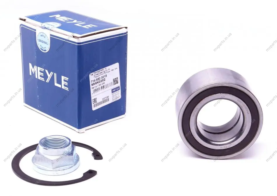 Підшипник маточини (передньої) Ford Transit Courier 14- (39x72x37) (+ABS) 714 650 0015 MEYLE 714-650-0015 (фото 1)