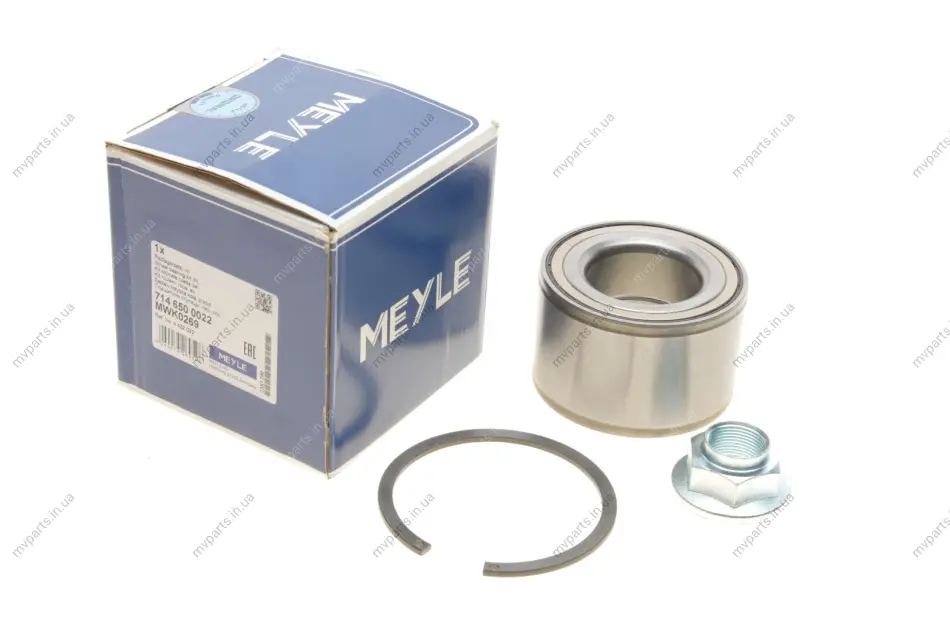 Підшипник маточини (передньої) Ford Ranger 06-12/Mazda B-serie 99-06 (47x88x55) 714 650 0022 MEYLE 714-650-0022 (фото 1)