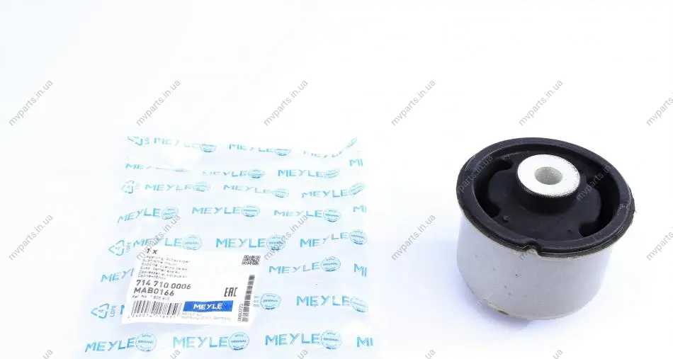 Сайлентблок балки (задньої) Ford Fiesta IV 1.0-1.6 08- 714 710 0006 MEYLE 714-710-0006 (фото 1)
