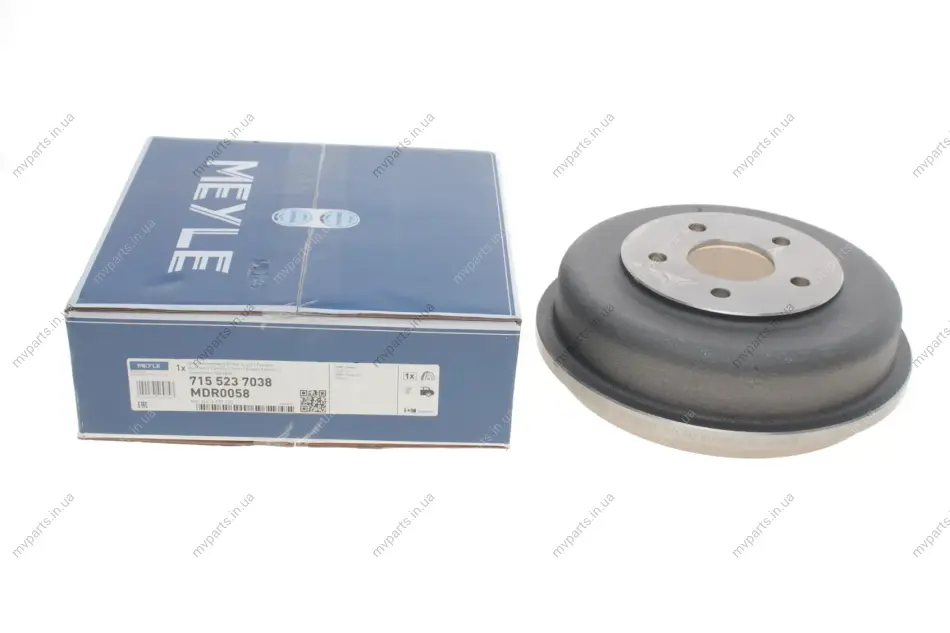Барабан гальмівний (задній) Ford Connect 02- 715 523 7038 MEYLE 715-523-7038 (фото 1)