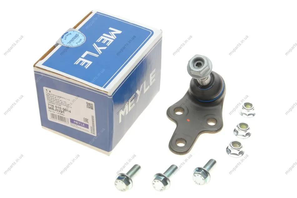 Опора кульова (передня/знизу) Ford Focus II 1.4-2.0TDCi 04-12/C-Max 07-10/Volvo C30/C70/S40 04- 716 010 0014 MEYLE 716-010-0014 (фото 1)