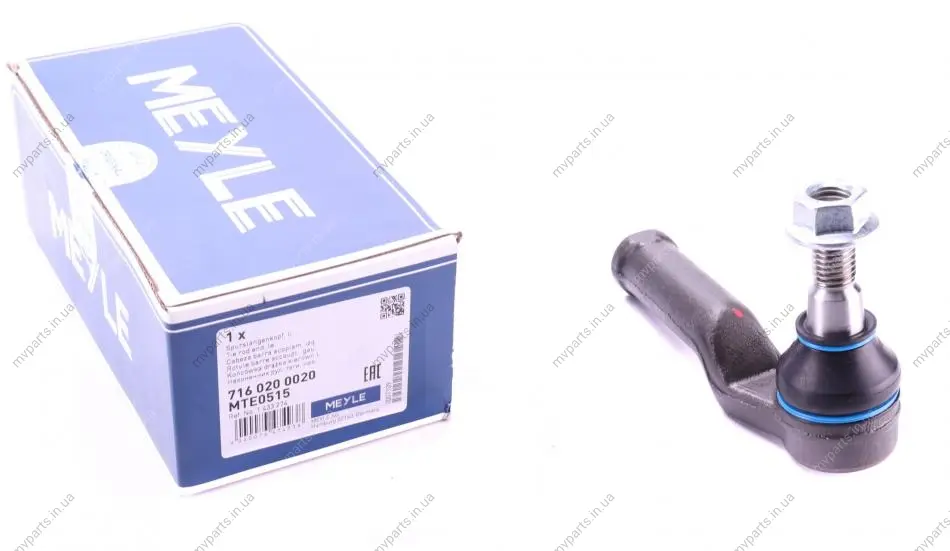 Наконечник тяги рульової (L) Ford Mondeo IV 1.6-2.5 07- (L=112mm) 716 020 0020 MEYLE 716-020-0020 (фото 1)