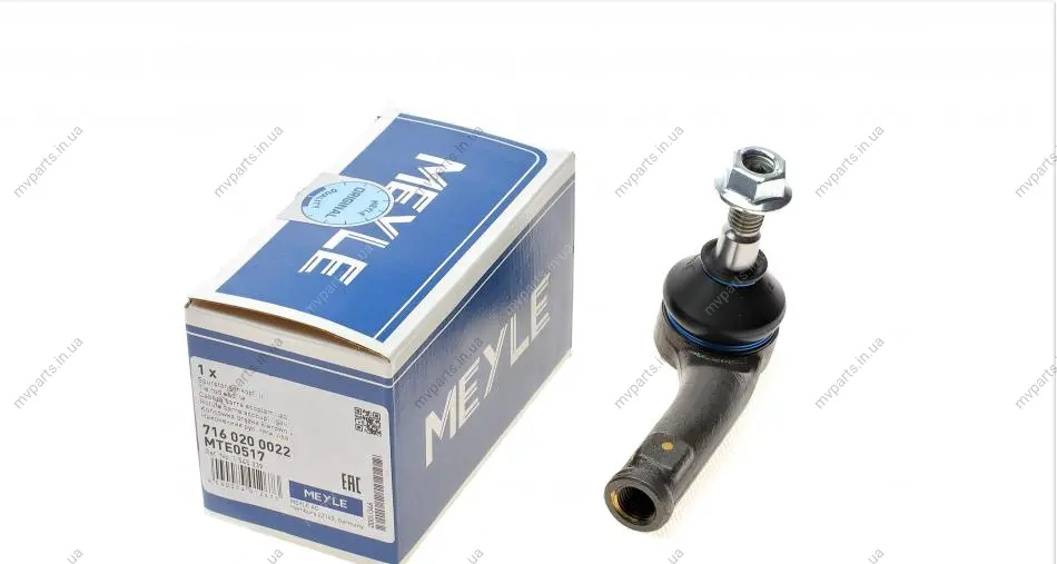 Наконечник тяги рульової (L) Ford Fiesta VI/Transit Courier 08- 716 020 0022 MEYLE 716-020-0022 (фото 1)