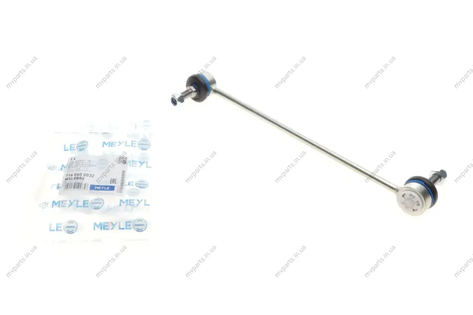 Тяга стабілізатора (переднього) Ford Focus/Kuga/Connect/Mazda 3/5/Renault Laguna/Volvo C30/C70 03- 716 060 0032 MEYLE 716-060-0032 (фото 1)