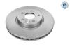 Диск гальмівний (передній) Ford Mondeo/Galaxy 07-15/Range Rover/Volvo S60 11-(300x28) (з покр.) (вент.) 783 521 0026/PD MEYLE 783-521-0026-PD (фото 1)