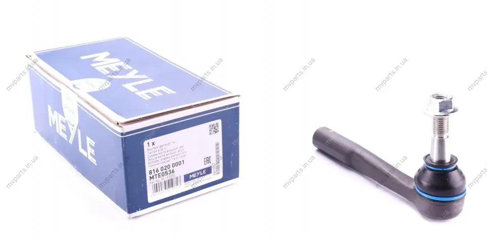 Наконечник тяги рульової (R) Opel Vectra C 1.6-3.2 02- (L=135mm) 816 020 0001 MEYLE 816-020-0001 (фото 1)