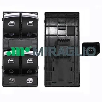 Кнопка склопідіймача (L) Audi A3/Q7 07-15 (блок) 121/ADP76004 MIRAGLIO 121-ADP76004