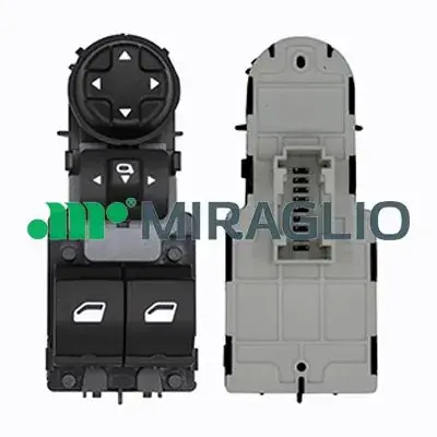 Кнопка склопідіймача (L) Citroen Jumpy III/Peugeot Expert 16- (блок) 121/PGB76003 MIRAGLIO 121-PGB76003 (фото 1)