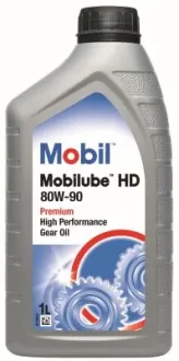 Олива трансміс. Mobilube HD 80W-90 API GL-5 (Каністра 1л) MOBIL 142132