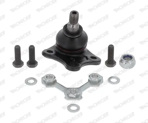 Опора кульова AUDI A3, SEAT TOLEDO II, VW GOLF IV 96-10 перед. міст зліва низ (Вир-во) MONROE L29536 (фото 1)