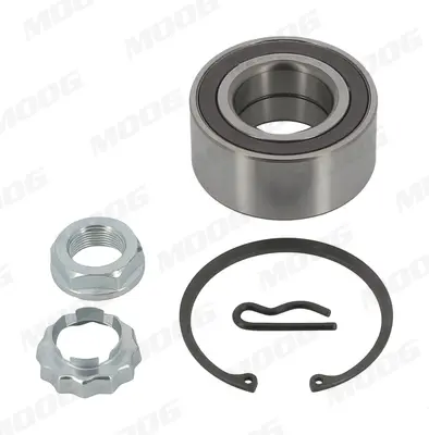 Підшипник маточини PEUGEOT 307, CITROEN BERLINGO, C3, C4 05 - передн. міст (Вир-во) MOOG PE-WB-11370 (фото 1)