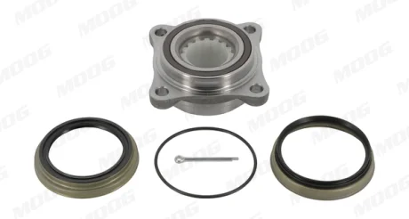 Маточина в зборі TOYOTA FJ CRUISER, LAND CRUISER PRADO 02-перед. міст з ABS (Вир-во) MOOG TO-WB-12124