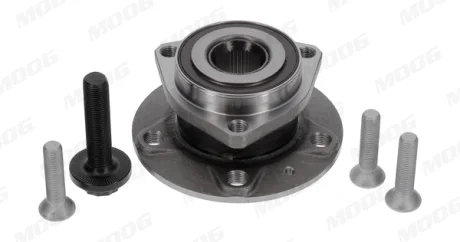 Маточина в зборі AUDI A3, SEAT LEON, SKODA YETI 03-перед. міст з ABS (Вир-во) MOOG VO-WB-11044
