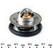 Термостат Ford Transit 2.0i/2.3 94- MOTORAD 201-88JK (фото 2)