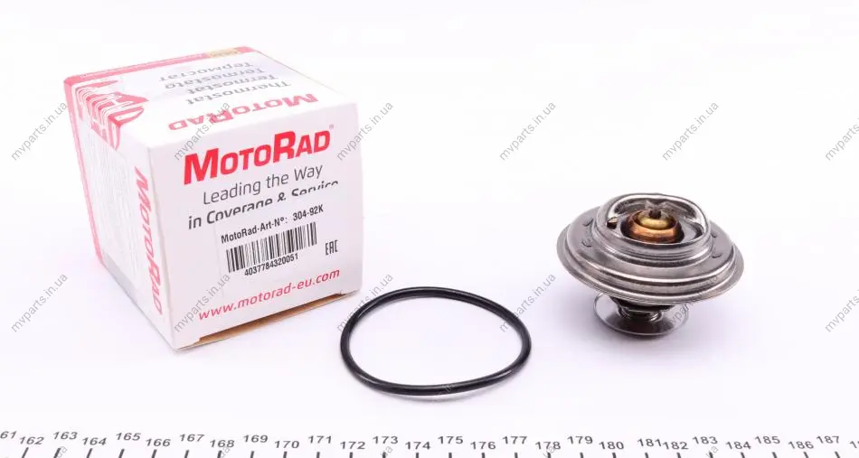 Термостат Audi A4/A6/VW Passat 2.4-2.8 97-05 (92°) MOTORAD 304-92K (фото 1)