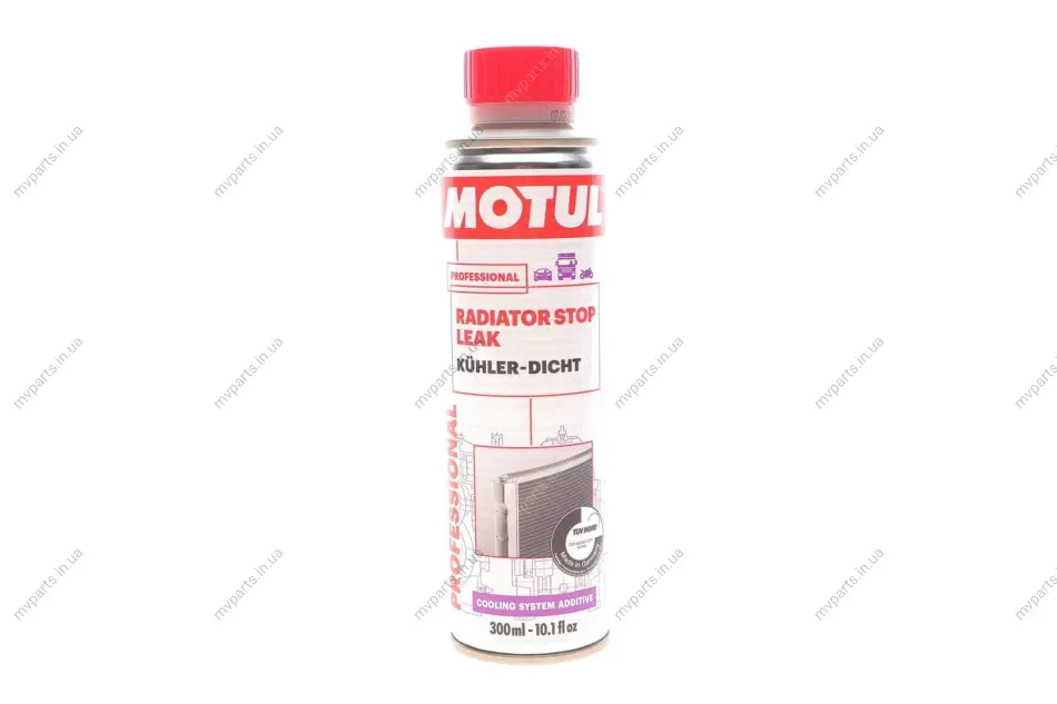 Присадка системи охолодження (300ml) Radiator Stop Leak (для радіатора) (108126) MOTUL 102715 (фото 1)
