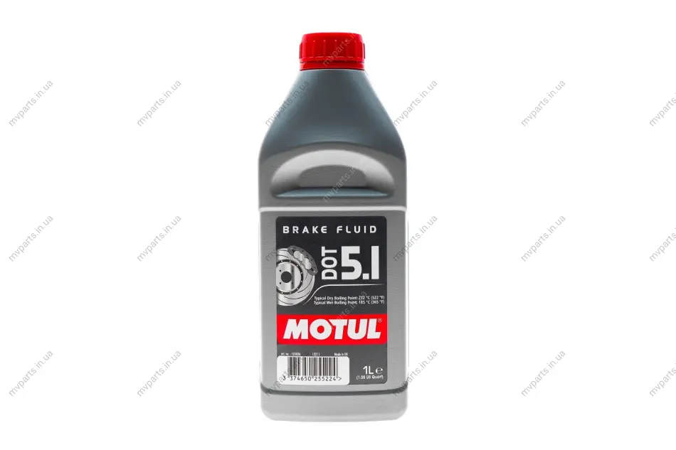 Рідина гальмівна DOT5.1 (1л) Brake Fluid (105836) MOTUL 807001 (фото 1)