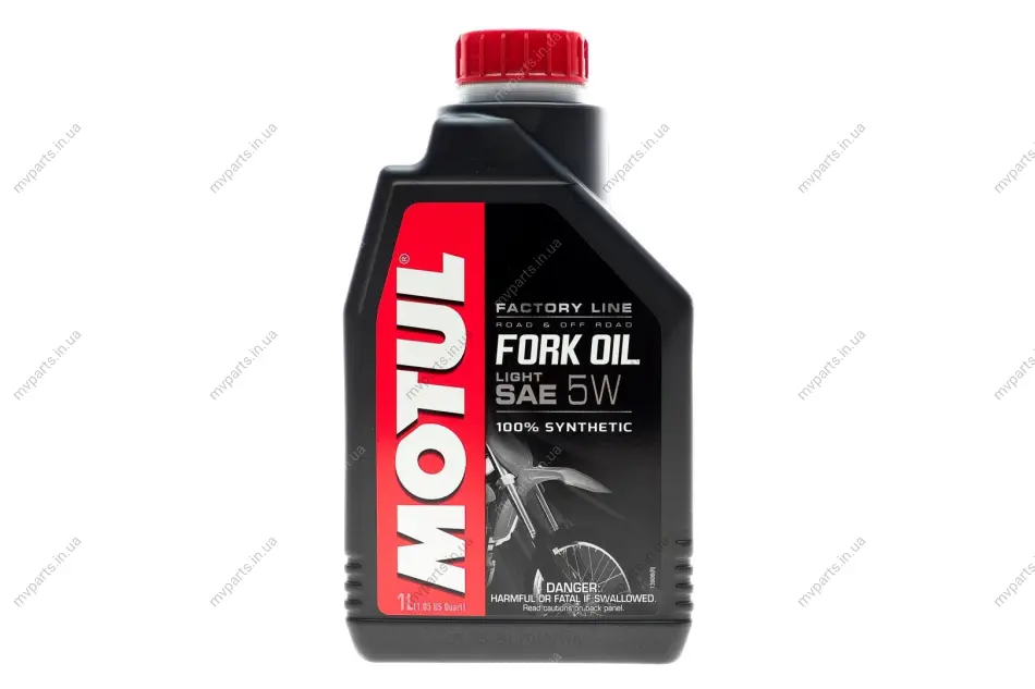 Олива 5W для мотовилок Fork Oil Light Factory Line (1L) (101130/105924) MOTUL 821801 (фото 1)