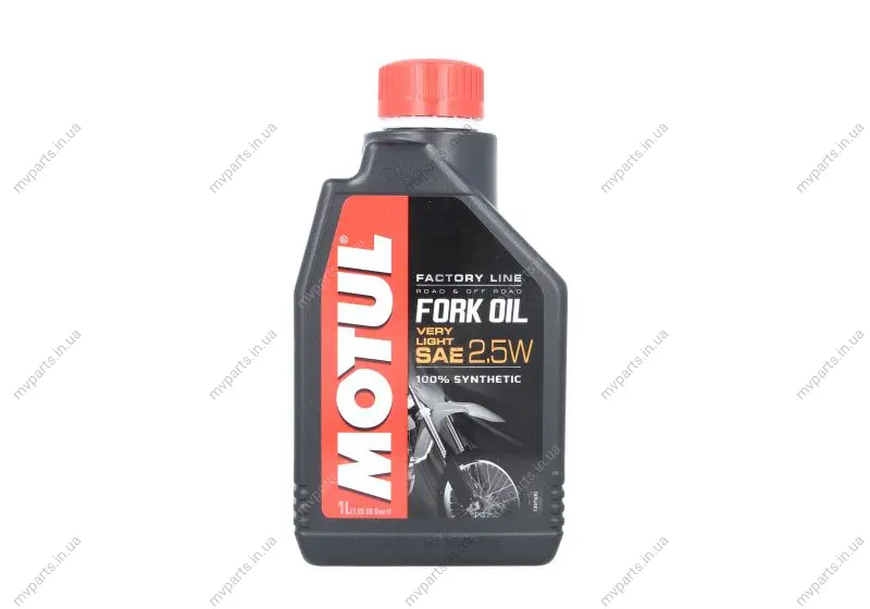Олива 2,5W для мотовилок Fork Oil Very Light Factory Line (1L) (105962) MOTUL 821901 (фото 1)