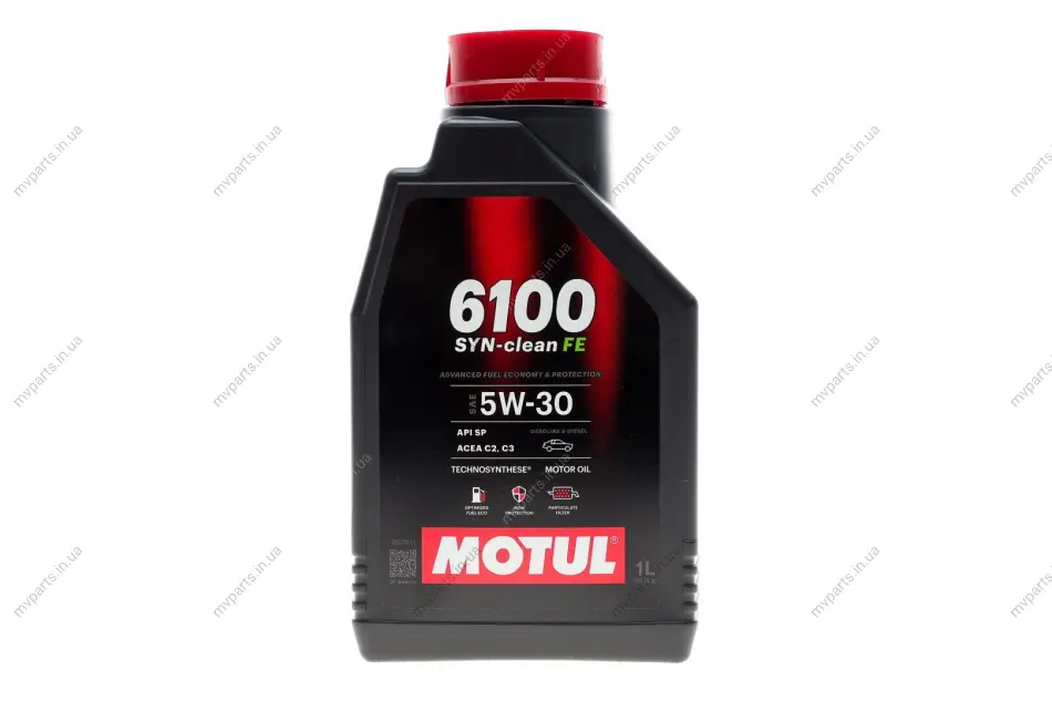 Олива 5W30 Syn-clean FE (1L) (API SP) (ACEA C2|C3) (112920) MOTUL 841711 (фото 1)