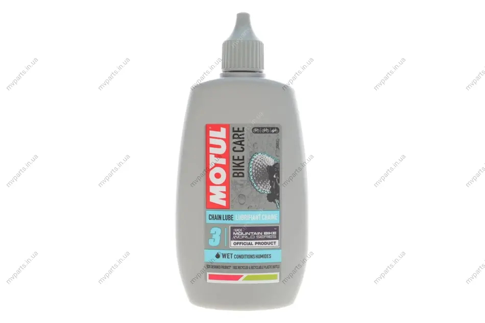 Змазка для ланцюгів велосипедів Chain Lube Wet Bike Care Off Road (100ml) (112846) MOTUL 851107 (фото 1)