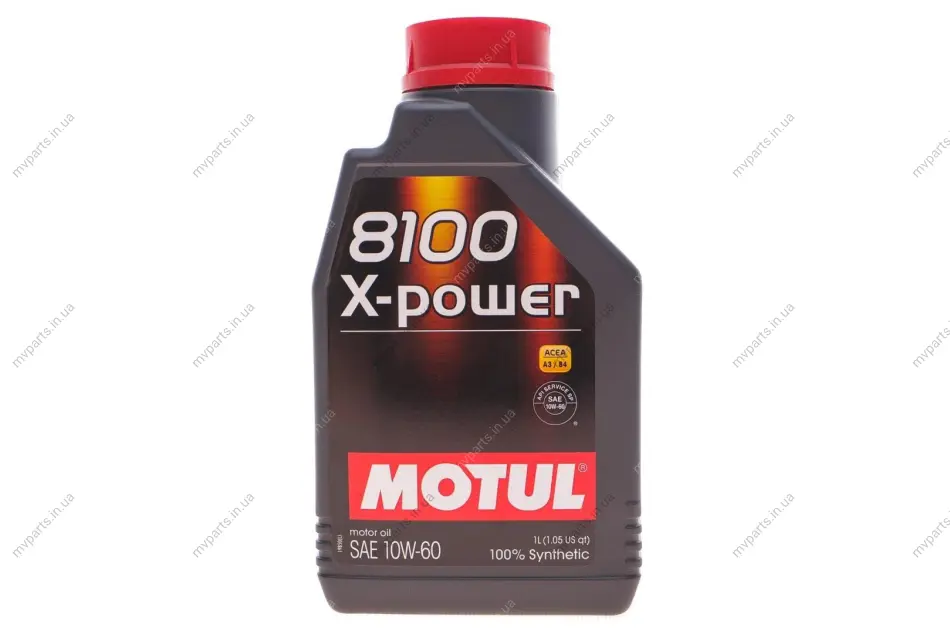Олива 10W60 X-Power 8100 (1л) (106142) MOTUL 854811 (фото 1)