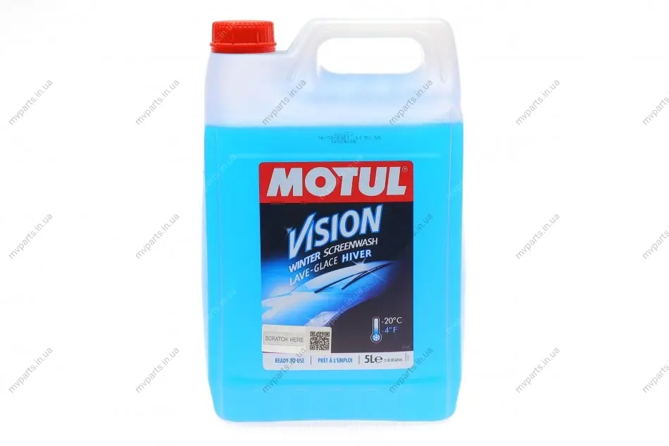 Омивач скла зима (5L) Vision Winter -20° (103838/107787/106456) MOTUL 992606 (фото 1)