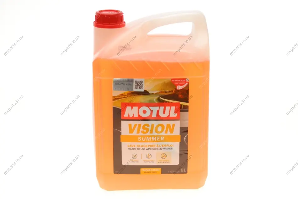 Омивач скла літо (5л) Vision Summer Remover від комах 5л/107789 MOTUL 992706 (фото 1)
