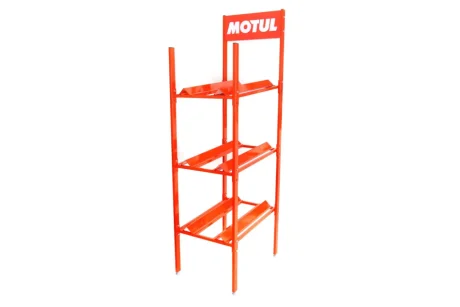 Стенд Motul під три бочки 60л (2000*700*540 мм) Stand Motul bochki 3x60 MOTUL STAND-MOTUL-BOCHKI-3X60