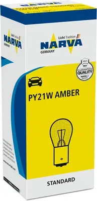 Автолампа PY21W 12V 21W BAU15s Standard (жовта) NARVA 176383000 (фото 1)