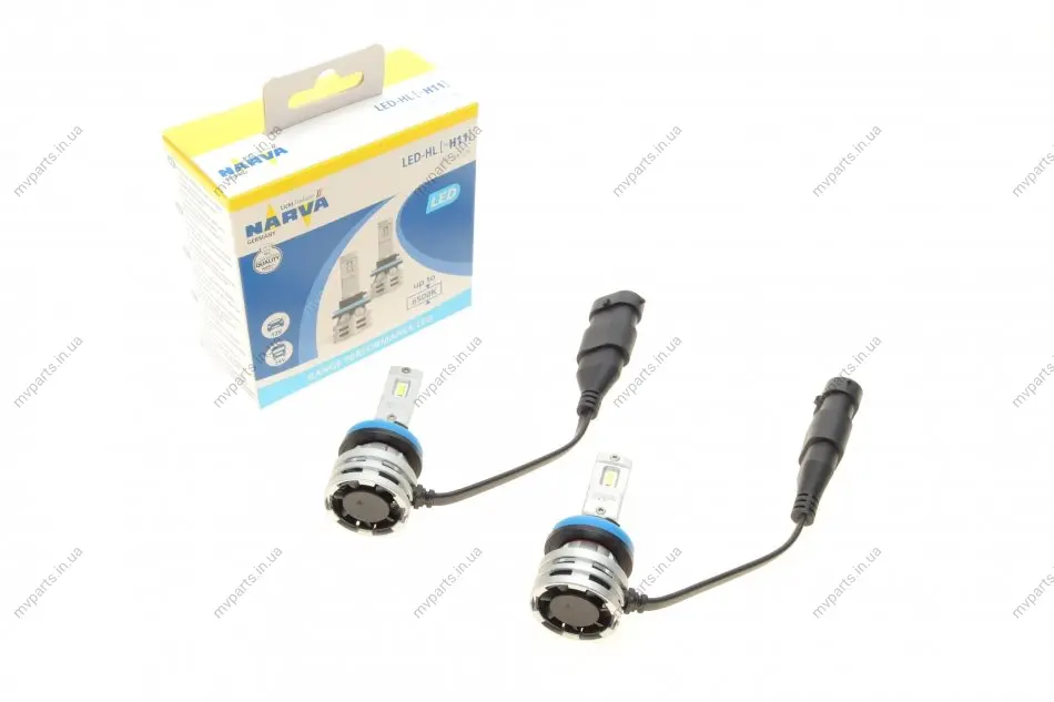 Автолампа H11 12/24V 24W PGJ19-2 Performance LED (к-кт 2шт.) (замінено на 181848100) NARVA 180483000 (фото 1)