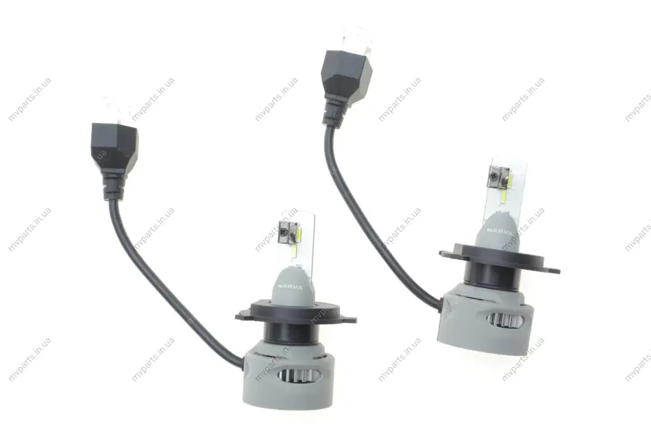 Автолампа H4/H19 12/24V 19W P43t-3/PU43t-3 Performance Advance LED 6000K 1500/1100lm (к-кт 2 шт) NARVA 181878100 (фото 1)