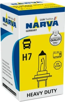 Автолампа H7 24V 70W PX26d Heavy Duty NARVA 487293000