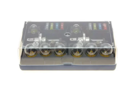 Комплект лампочок H4 24V P43t (C10W, H4, R10W, P21W (S25), W5W (T10)) (14 шт) NARVA 986143010