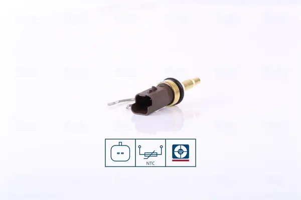 Датчик, температура охолоджуючої рідини (вир-во Nissens) NISSENS 207018 (фото 1)