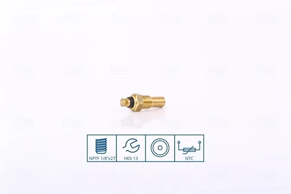 Датчик, температура охолоджуючої рідини (вир-во Nissens) NISSENS 207036 (фото 1)