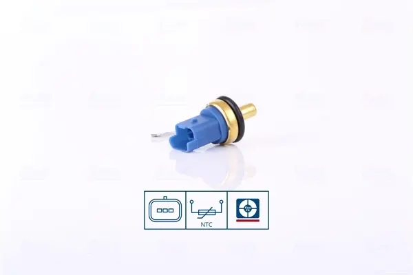 Датчик, температура охолоджуючої рідини (вир-во Nissens) NISSENS 207069 (фото 1)