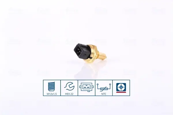 Датчик, температура охолоджуючої рідини (вир-во Nissens) NISSENS 207088 (фото 1)