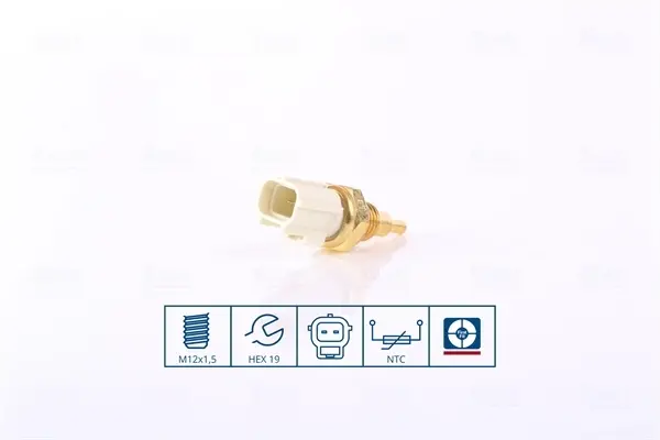 Датчик, температура охолоджуючої рідини (вир-во Nissens) NISSENS 207098 (фото 1)