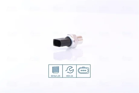 Датчик тиску кондиціонера VAG (Nissens) NISSENS 301101